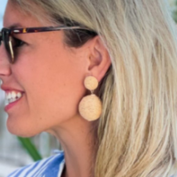 St Armands Designs of Sarasota Jewelry - Lido Natural Earrings